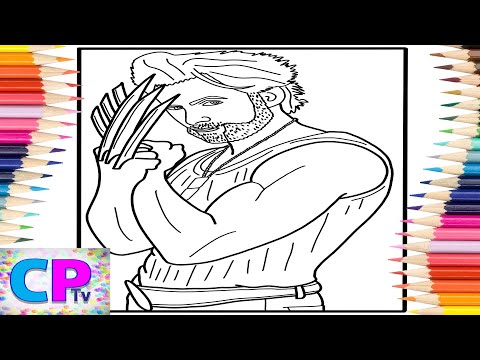 Logan Coloring Pages/Logan from Wolverine/Kovan & Electro-Light - Skyline [NCS Release]