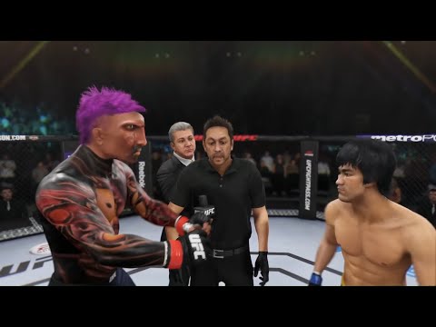 Midnight Killer vs. Bruce Lee (EA Sports UFC 3) - Epic Battle 💯 🐲 - Dragon Fights 🐉