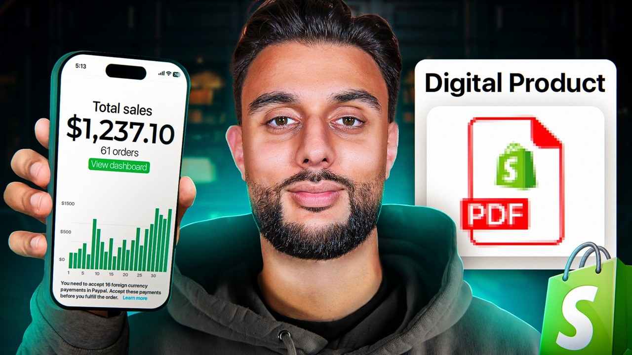 I Made $1K/Day With Shopify Dropshipping In 7 Days Here's How!