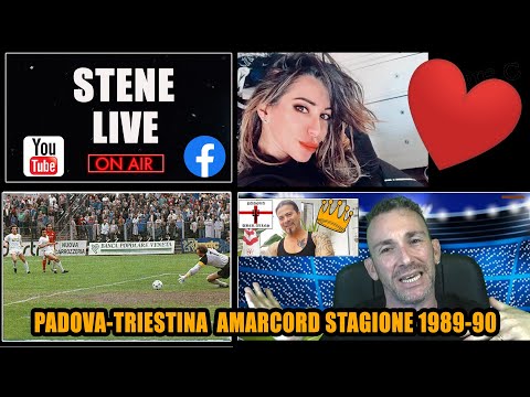 PADOVA-TRIESTINA 1-1 SERIE B 1989-90 STADIO APPIANI AMARCORD DEL BIG MATCH DELLA SERIE C GIRONE B