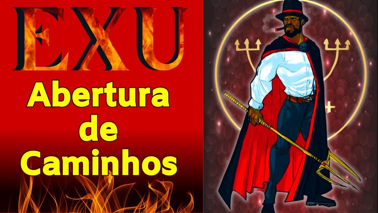 Reza Exu Tranca Rua Abrir Caminho!!!🔱🎩🙌🏾