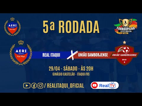 REAL ITAQUI X UNIÃO SAMBORJENSE - TAÇA FARROUPILHA FRONTEIRA