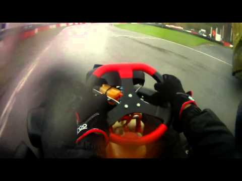 Club 100 Rookies/Inters Enduro pole lap Buckmore Nov 2012