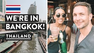 2 HOUR BANGKOK MISSION - RIVER BOAT & BTS | To Khao San Road | Thailand Travel Vlog