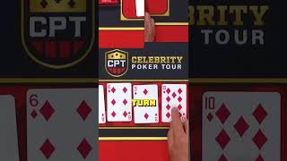 He just can't lose, that's insane - #cpt #poker #pokernight #pokertournament #pokerface