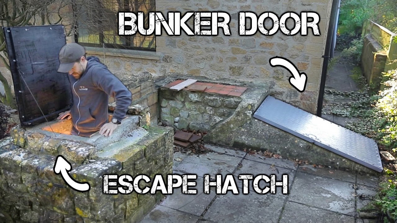 Abandoned WW2 Bunker in my Garden: FULL BUILD RENOVATION