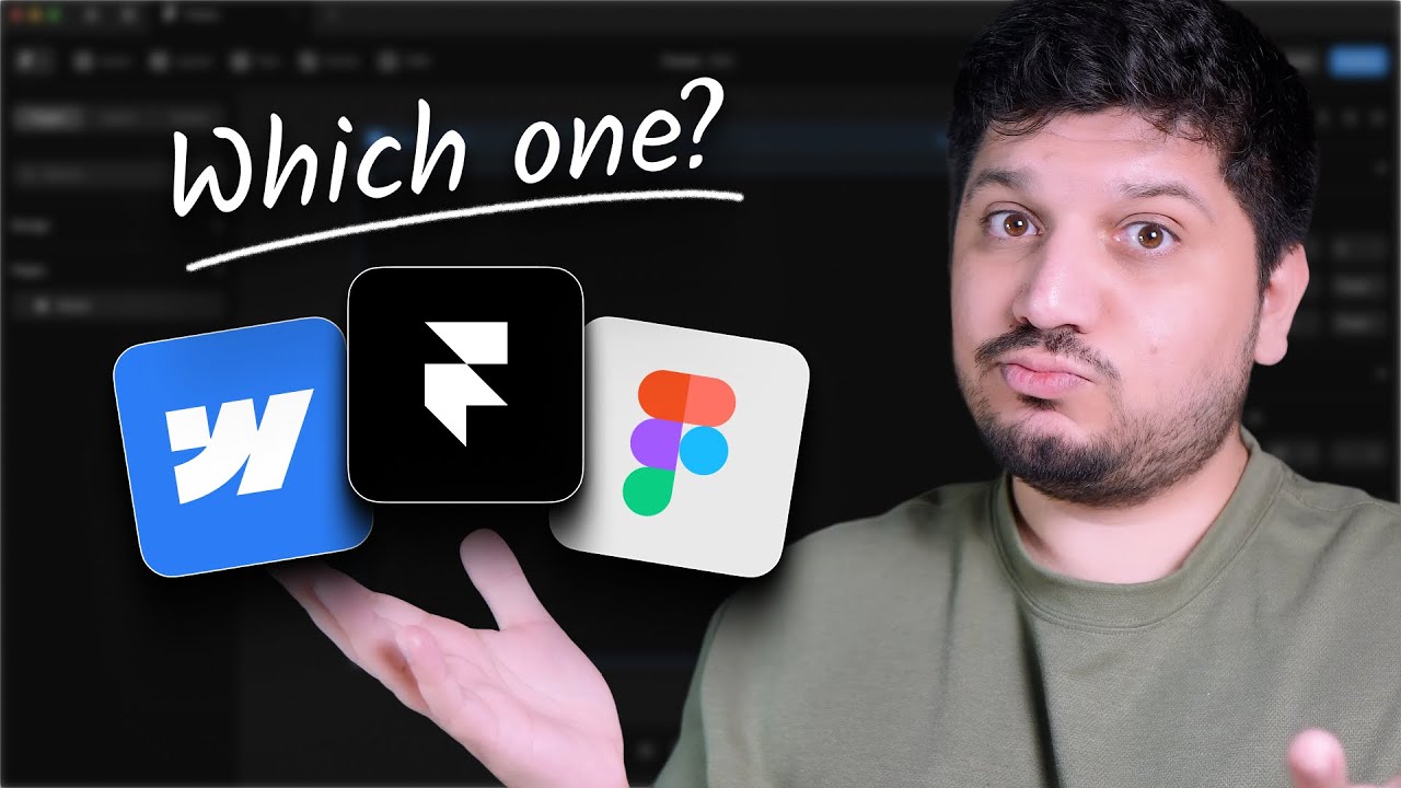 Framer vs Webflow vs Figma Sites - Which is the BEST Web Design Tool?