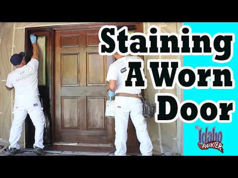How to refinish a door