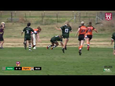 2019 CRL Womens R2 Highlights - Western Rams v GSR Wests Tigers