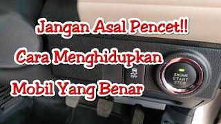 Download lagu How to properly start a keyless Smart Key car Toyota Rush M/T 2020 Engine start stop mp3