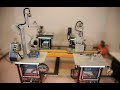 Dual Robot Deburring, Polishing & Engraving Training Cell (HA-DPE-107) from Hytech Automation