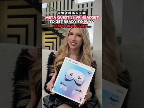 UNBOXING THE META QUEST 3S VR HEADSET To Play “YEEPS” HIDE N SEEK!