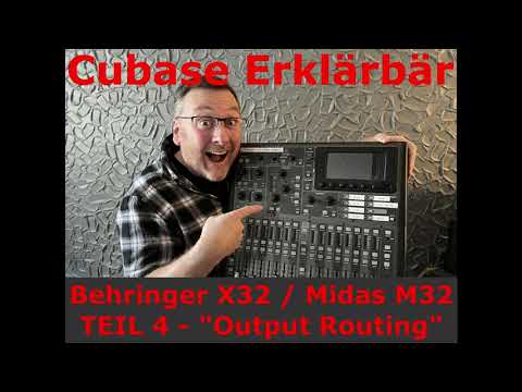 X32 Erklärbär - Teil 4 "Output Routing"