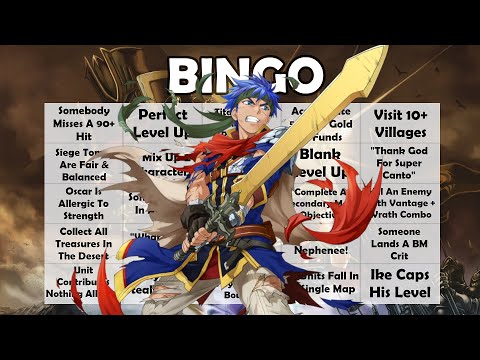 FE9 Live Bingo Night Pt. 1! | Path of Radiance Iron Man Highlights