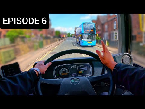Wright StreetDeck POV Bus Drive on Service (with Passengers) 4K - Episode 6