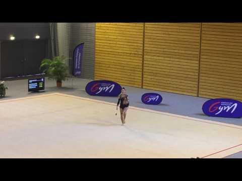 Cécile Lorenzini massues - Nat B 18 ans et + - France Chambéry 2017