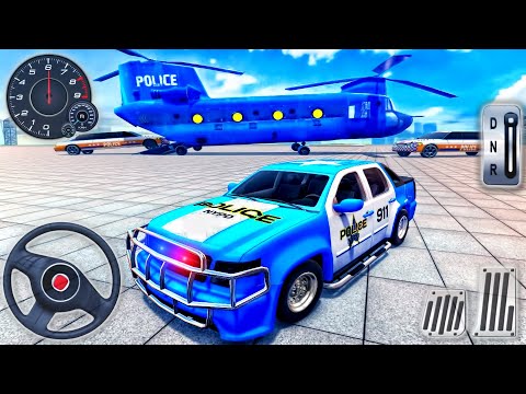 US Police Truck Transport Driving - Police Car Transporter Simulator - Android GamePlay