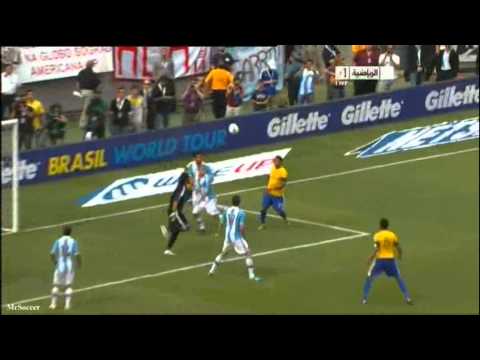 Brazil Vs Argentina 3-2 Hulk Goal
