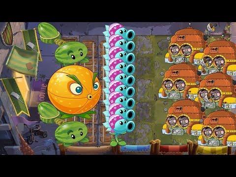 Plants vs Zombies 2 Battlez - Citron, Snow Pea vs Melon Pult