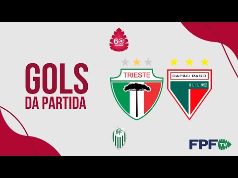 GOALS | TRIESTE 1X1 CAPÃO RASO | PARANÁ CUP 2025 - FINAL (FIRST LEG)