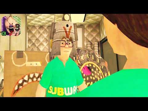 Ice Scream 3 Fastfood Mod Escape Ending | Ice Scream 3