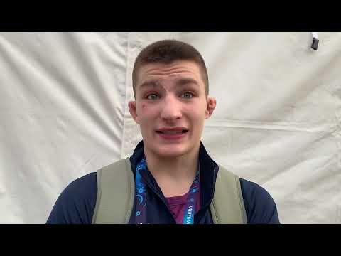 Meyer Shapiro (MFS 65 kg) after making the Cadet World finals