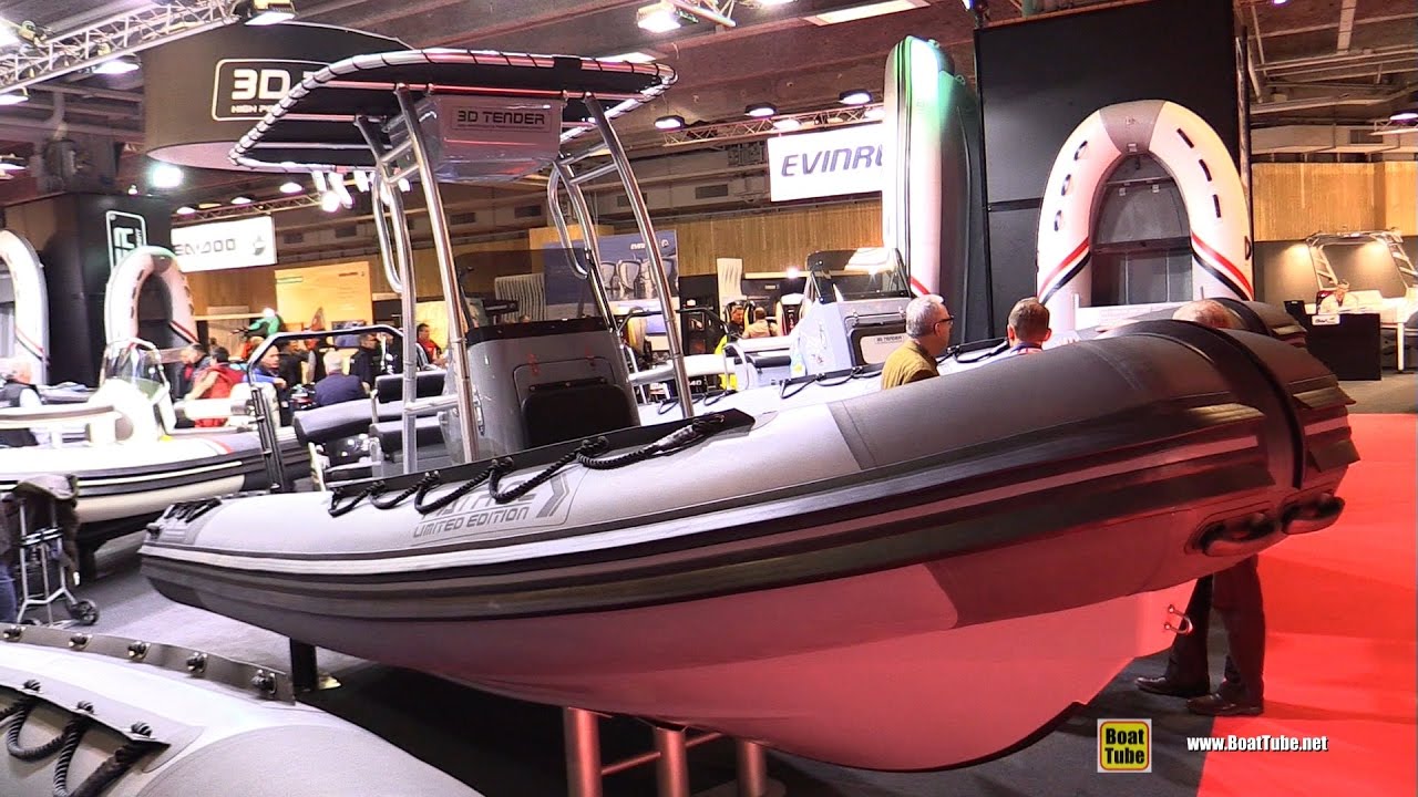 3D Tender Patrol 600 Inflatable Boat - Walkaround
