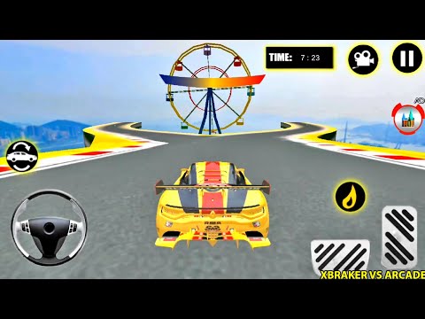 Extreme City GT Car Stunts Yellow: GT Car Driving Sim Levels 31, 32 Completed - Android Gameplay