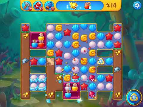 Fishdom level 6964 no boosters フィッシュダム ノーマル [Friend's]