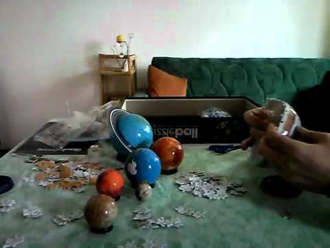 Getestet  Ravensburger Puzzleball Sonnensystem Planeten - YouTube.flv