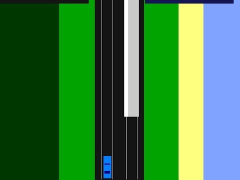 SBTCVM: Oncoming Trains v1.5: a balnanced ternary 2-track dodge game.