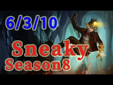 C9 Sneaky Ezreal ADC vs Varus Patch 8.9
