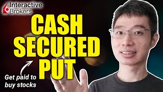 Cash Secured Put Options Strategy | Passive Income | Interactive Brokers Tutorial