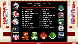 NES 60 in 1 Gameplay : All 60 Best Game Played