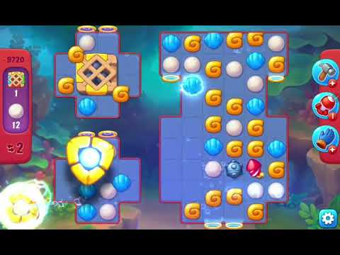 Fishdom Hard Level 9720 (No Boosters with Torpedo) @choraelmin