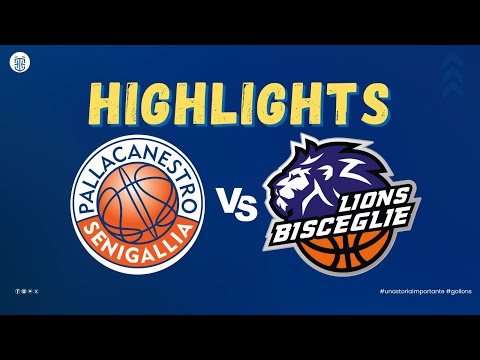 Highlights Senigallia-Lions Bisceglie