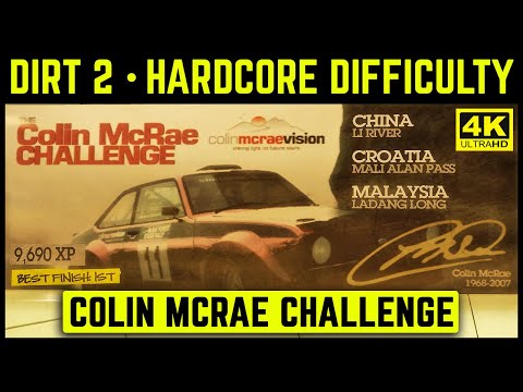 DIRT 2 - COLIN MCRAE CHALLENGE - HARDCORE DIFFICULTY - 4K
