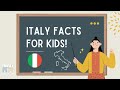 Italy Facts For Kids Our Cultures