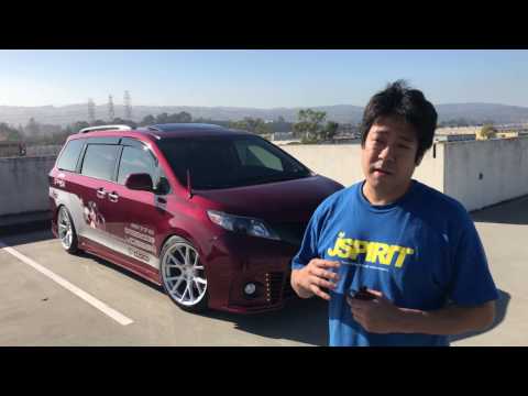 Cary's Cusco 2014 Toyota Sienna x Vossen VFS-6 x Vankulture (4k)