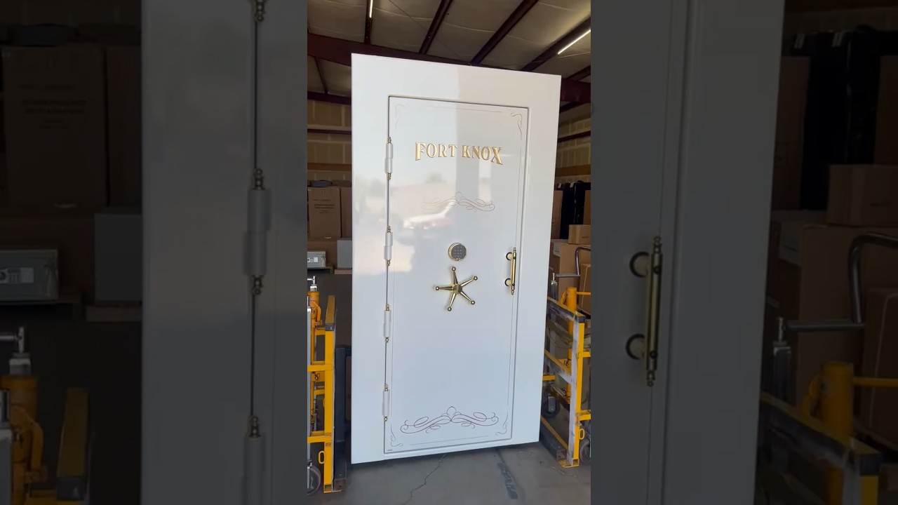 Fort Knox 8240 Out-Swing Vault Door in White Gloss Finish Review