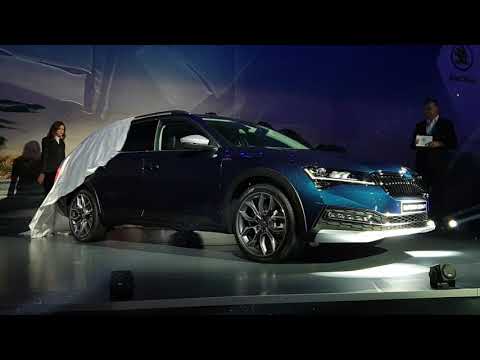 2020 Skoda Superb Scout: launch at Bratislava