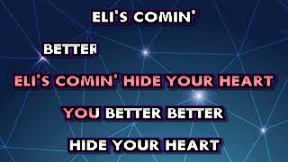Laura Nyro -  Eli's Comin' (karaoke)