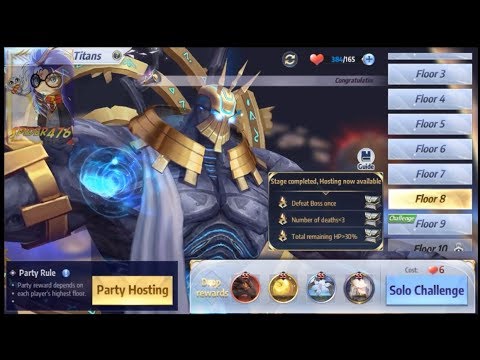 Saint Seiya awakening: Tutorial para el nivel 8 de Titans