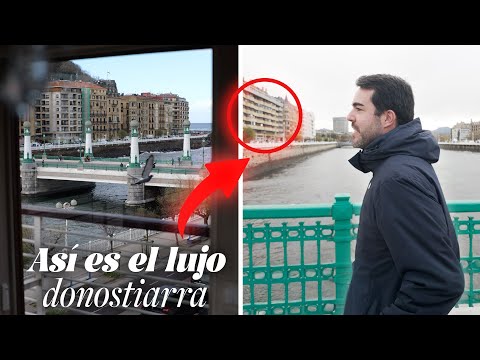 Un ascensor secreto y vistas al Urumea: no creerás este piso en San Sebastián