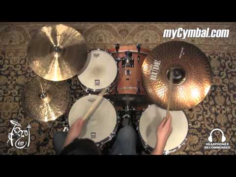 Демонстрация звучания Paiste Rude 20" Crash/Ride