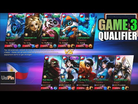Game3 DD No Limit VS AA Ownage | JustML League Qualifiers