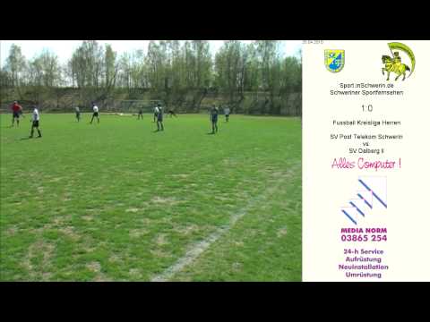 Fussball Kreisliga Herren 4:0 (1:0) SV Post Schwerin vs. SV Dalberg II