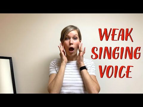 How to Sing: Fix your weak singing voice