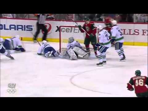 Vancouver Canucks vs Minnesota Wild Game Highlights March 19th 2012