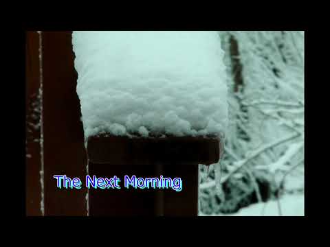 TIMELAPSE FROM RAIN TO SNOW